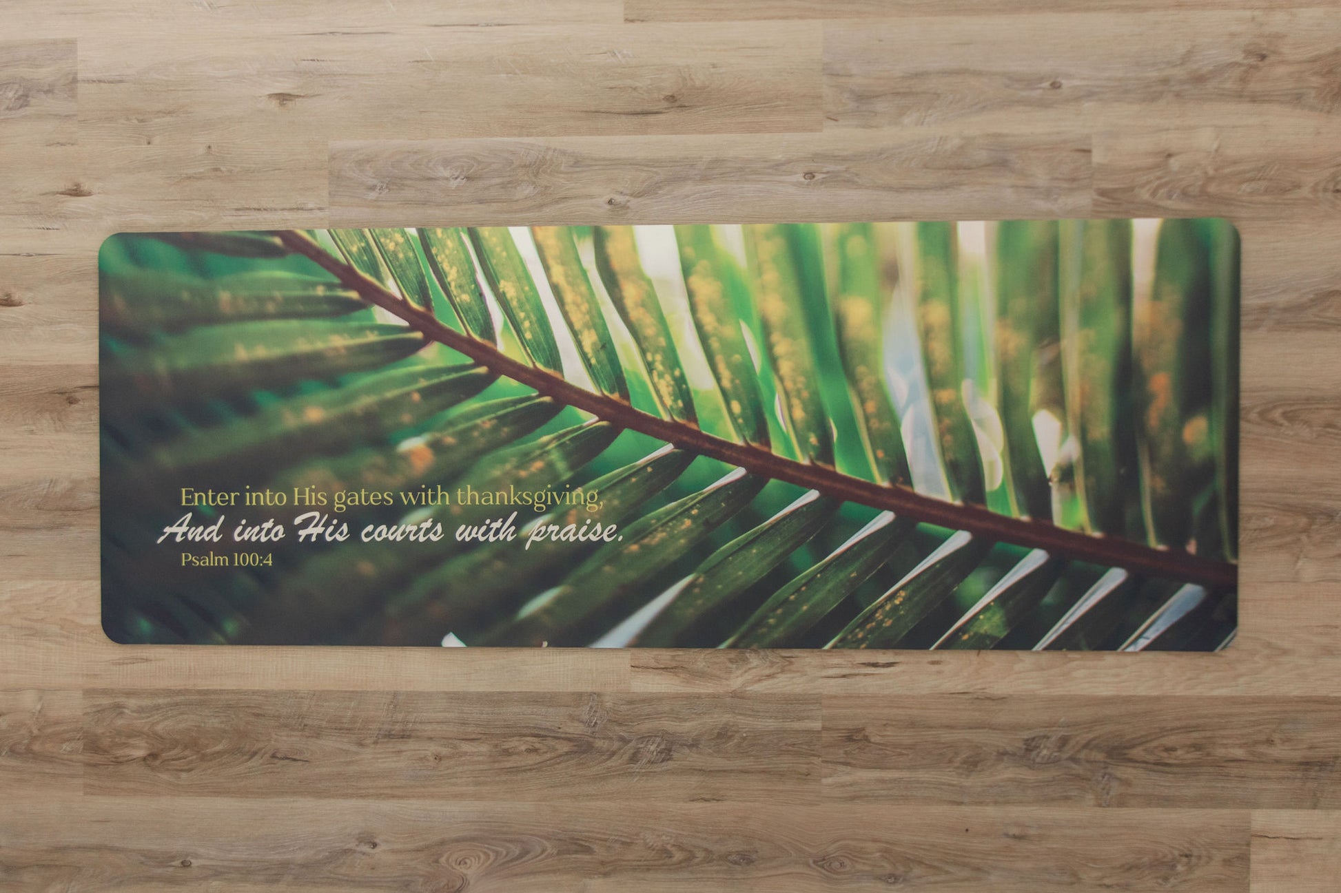 natural fitness yoga mat