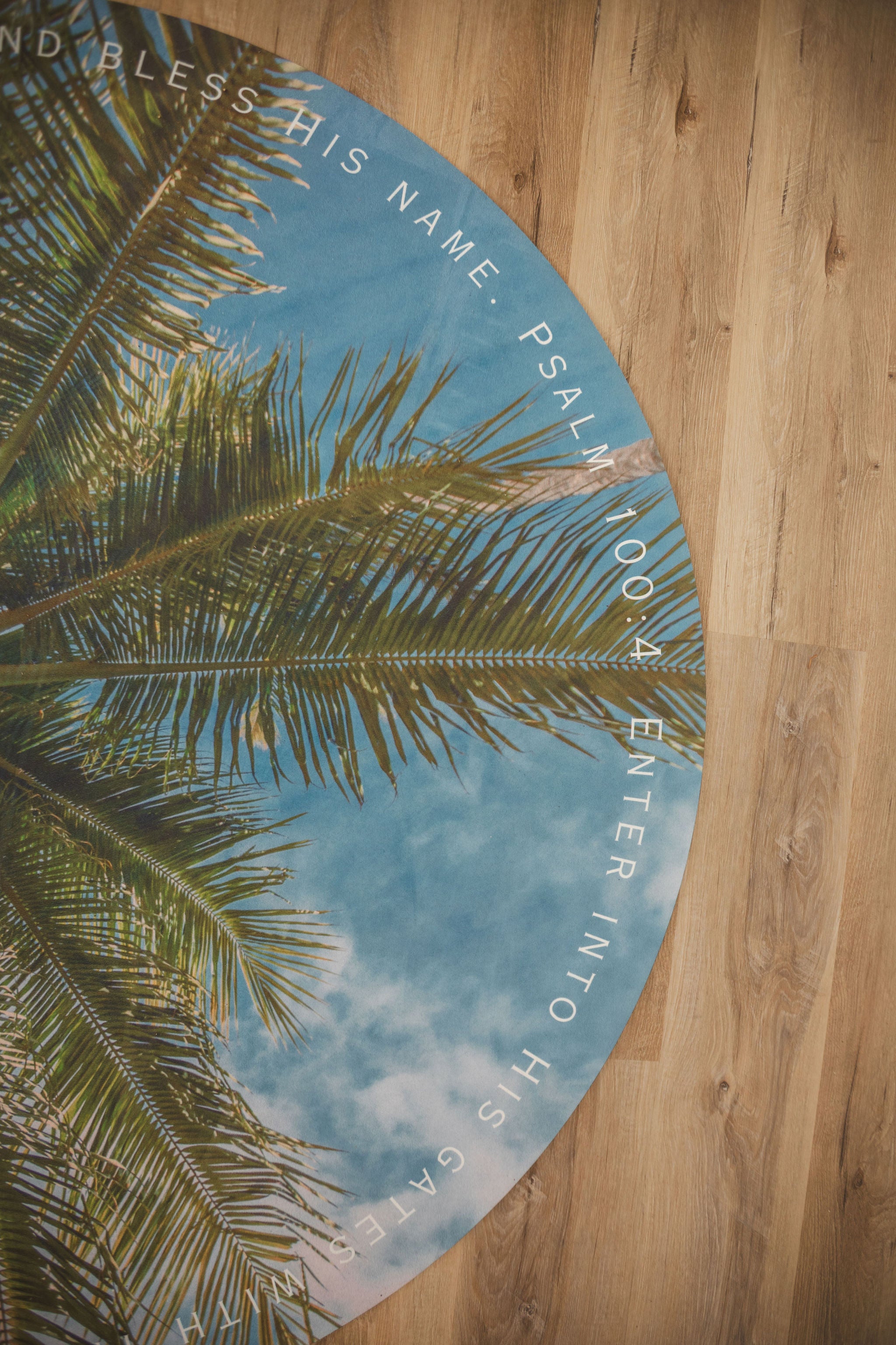 Natural Round Yoga movement Mat Canada Online