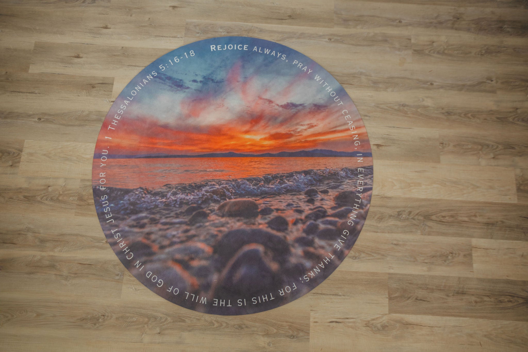 Natural Round Yoga movement Mat Canada Online