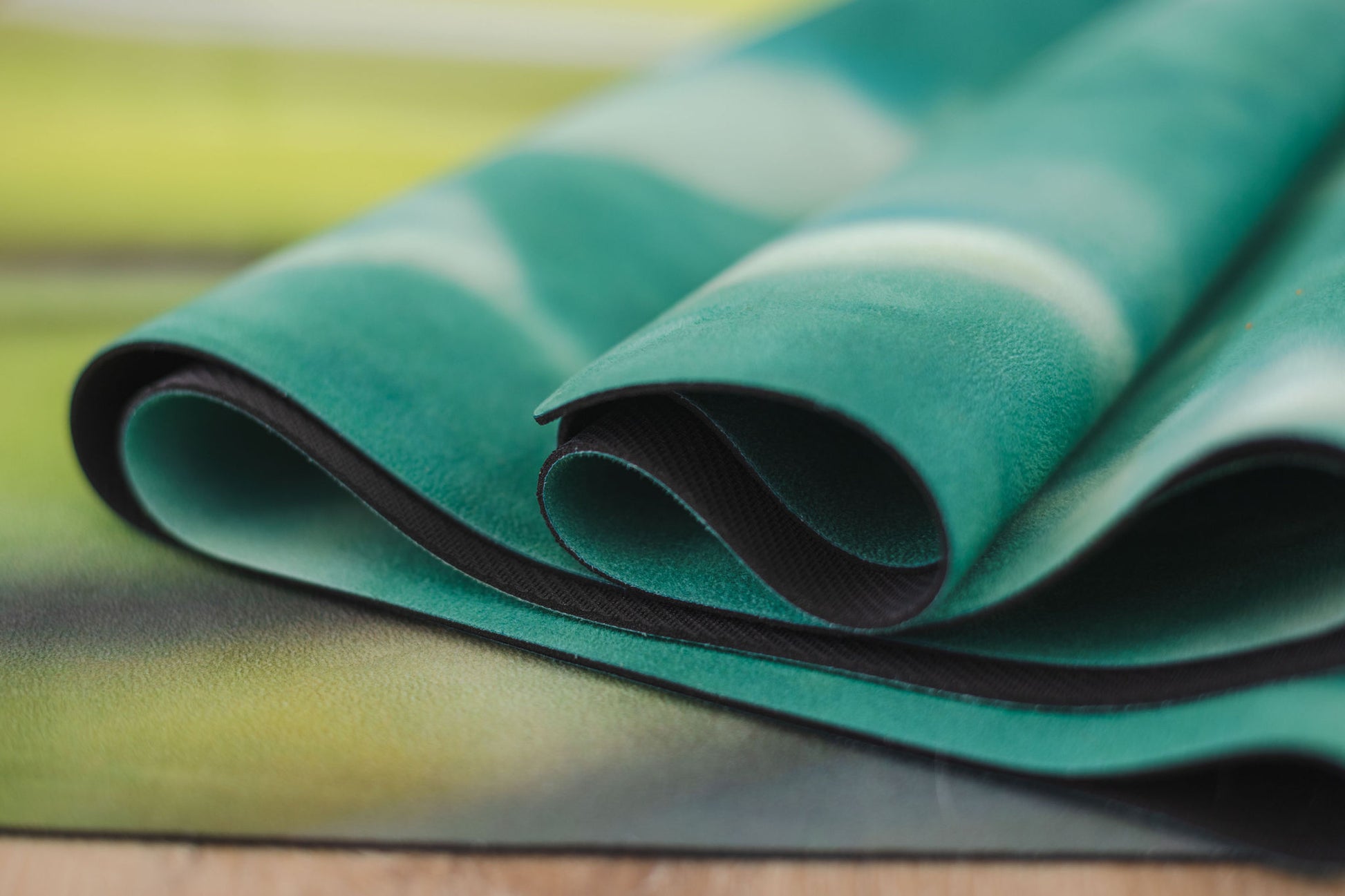 natural fitness folding yoga mat
